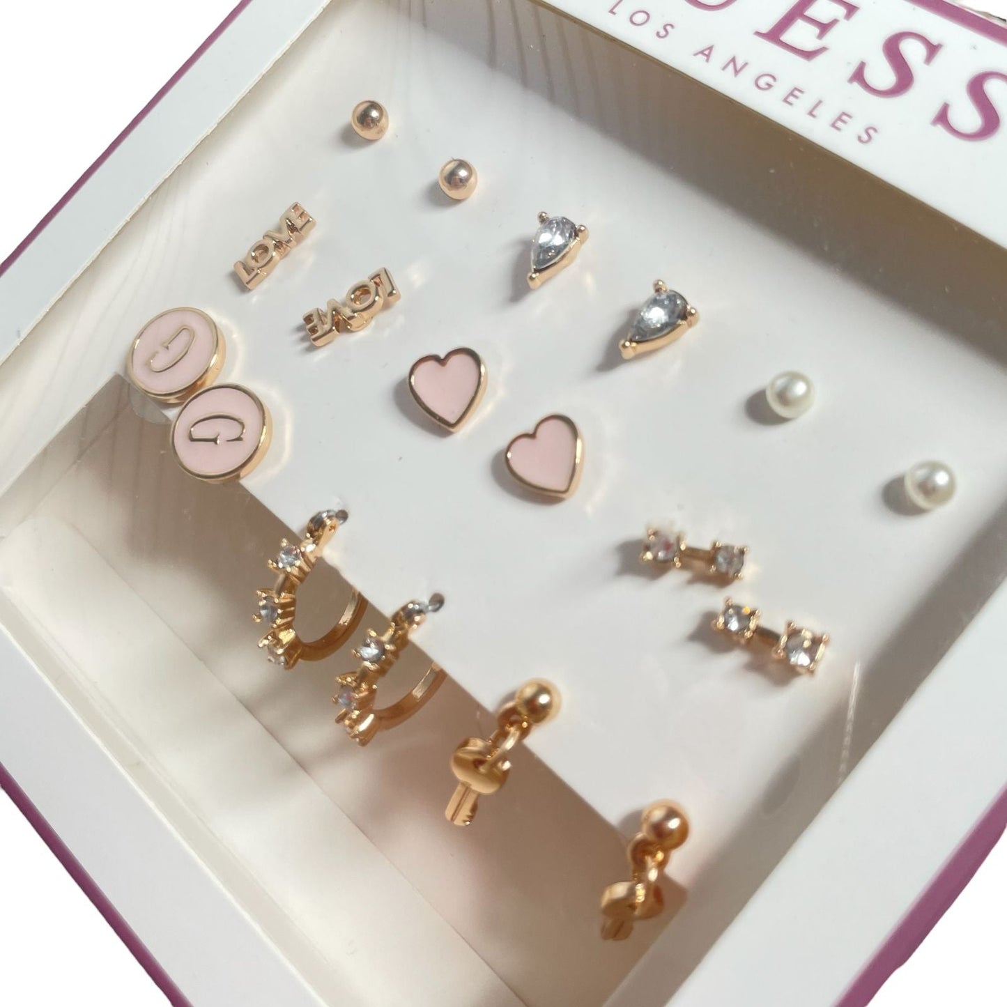 JUEGO DE ARETES GUESS